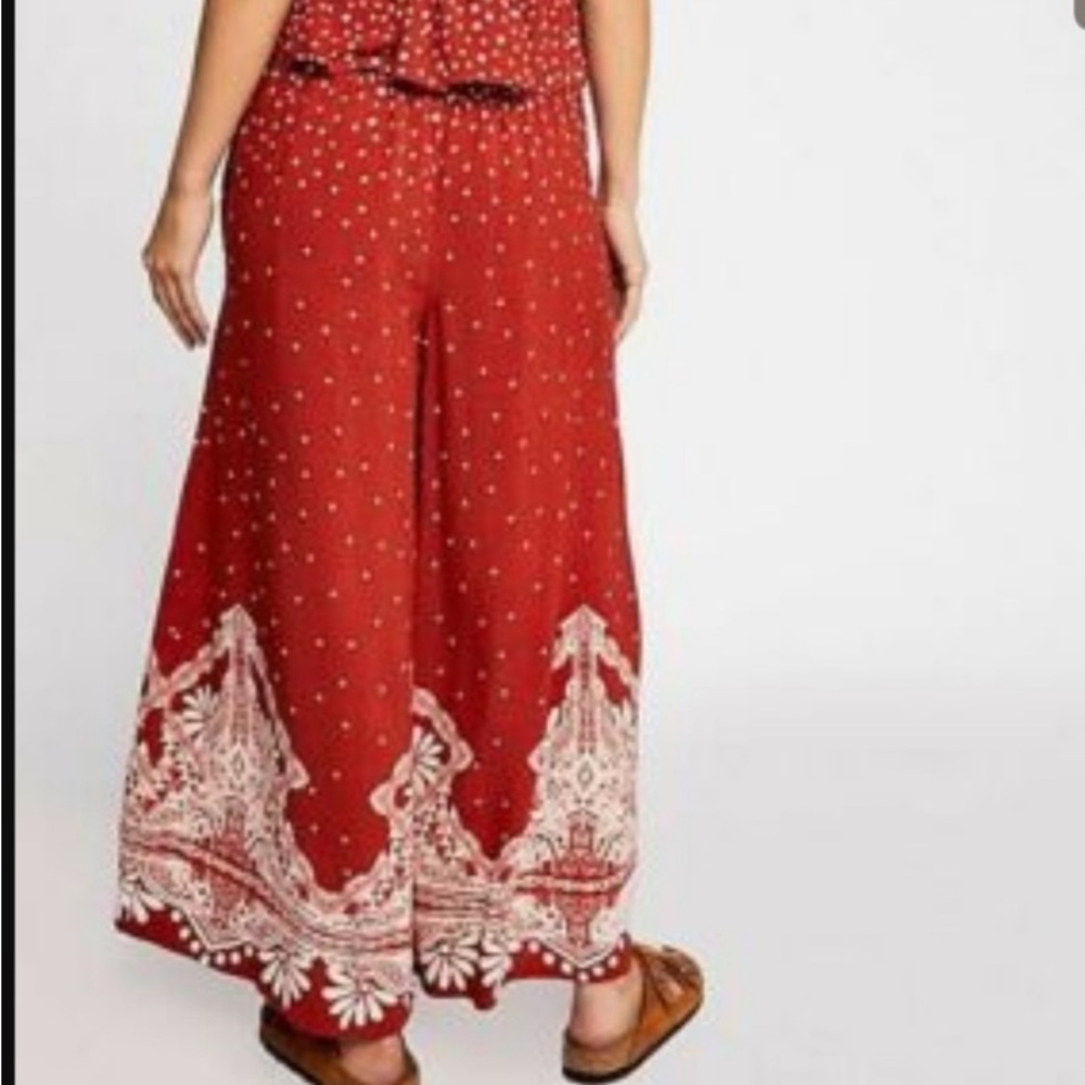Free People Babylon River Flowy dark Orange
Patterned Pants size medium - Picture 2 of 7